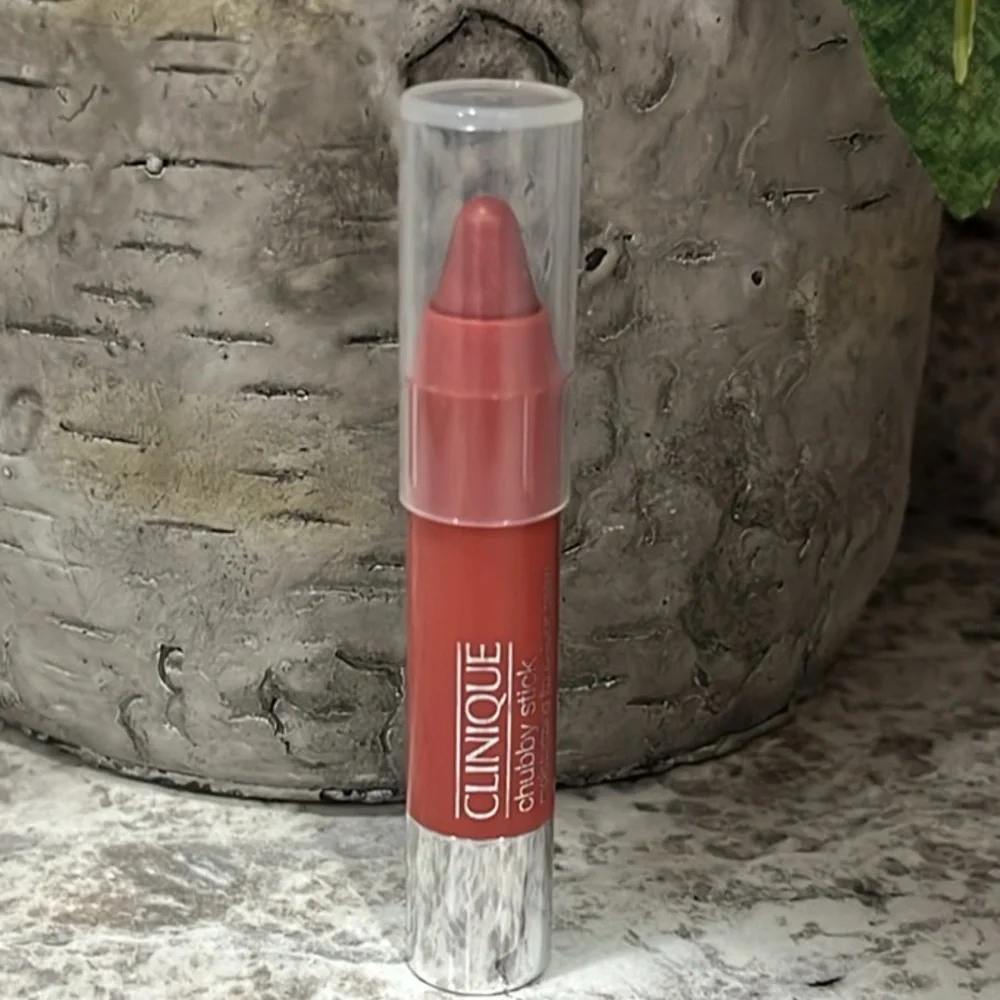 Clinique Chubby Lip In 04 Mega Melon ~NEW~ w/o Box